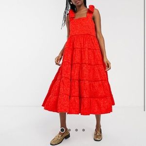 NWT Sister Jane tiered jacquard dress